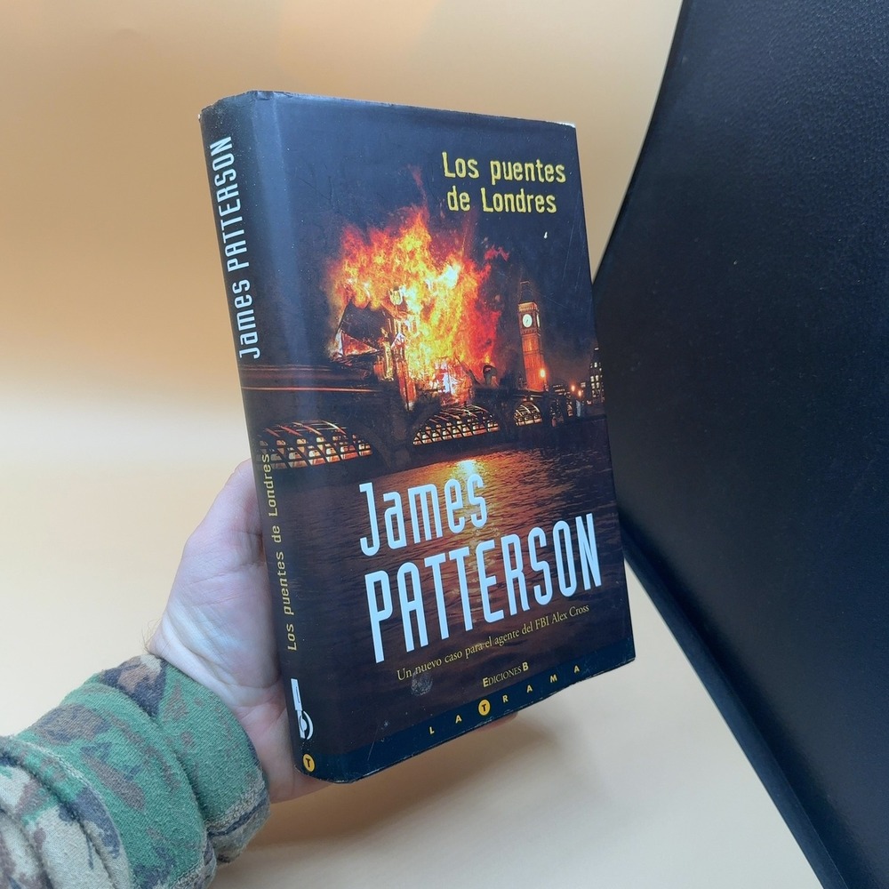 James Patterson London Bridges Spanish Hardcover Alex Cross Novel